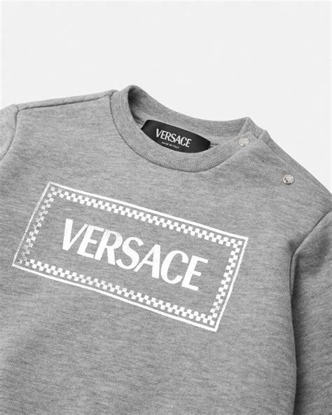 felpa versace n altro litro|Versace Felpa 90s Vintage Logo Con Zip .